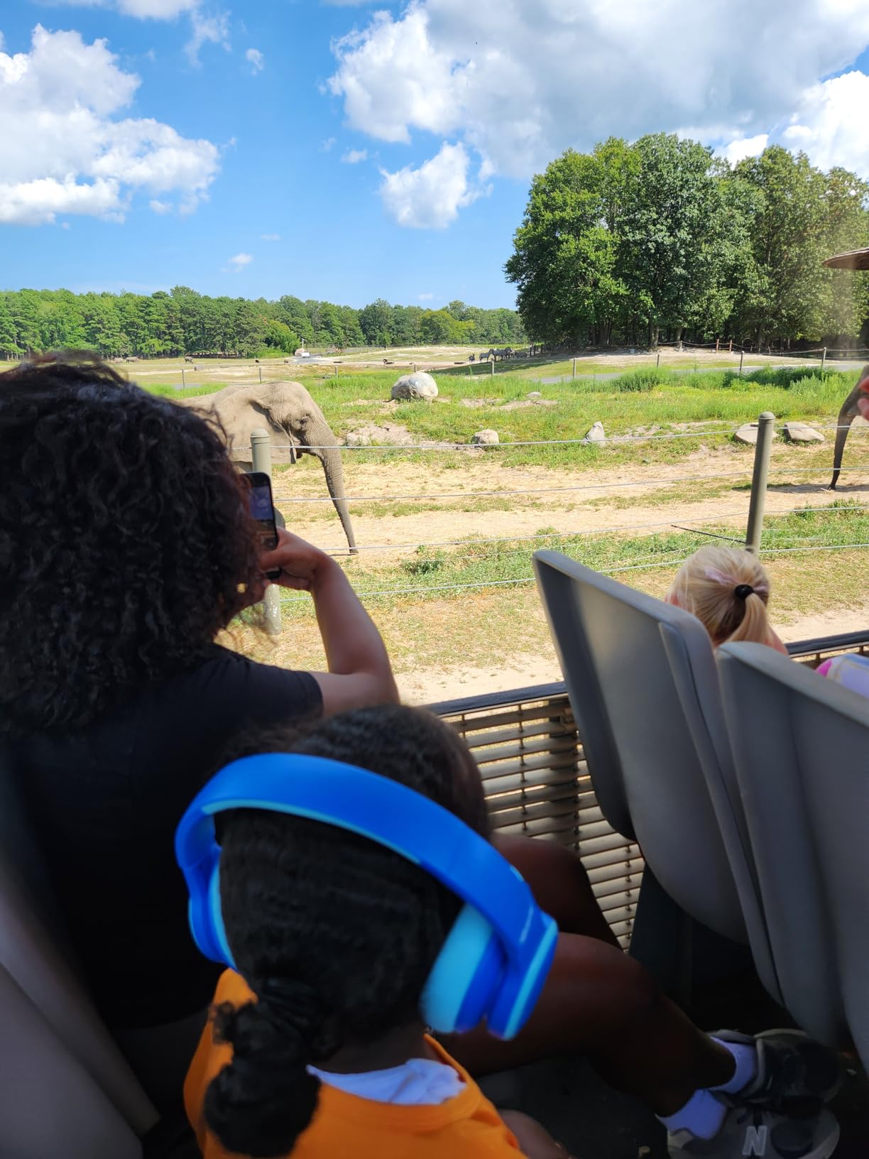 iClever BTH26 Active Noise Cancelling Headphones for Kids, 60H Play Time, Safe Volume 80dBA, Type C Fast Charging, Bluetooth5.4, Kids Bluetooth Headphones with Mic AUX Cord for iPad Airplane, Purple - Customer Photo 1