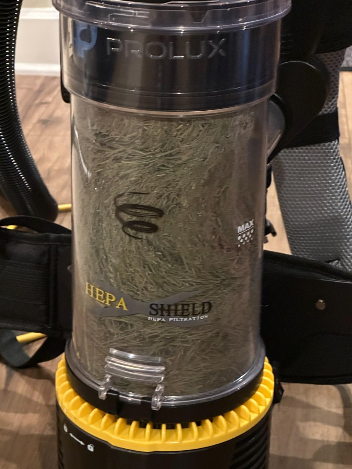 Prolux 2.0 Commercial Bagless Backpack HEPA Vacuum - Pro Model for Professional Cleaners - Customer Photo 2