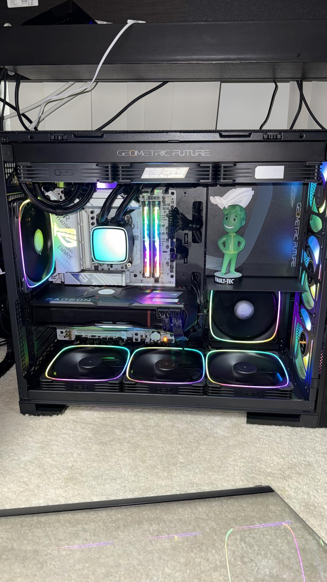 ASUS TUF Gaming X870-PLUS WiFi AMD AM5 X870 ATX Motherboard, 16+2+1, 80A SPS Power Stages, DDR5, PCIe 5.0 Ready, Four M.2 Slots, Wi-Fi 7, 2.5Gb LAN, HDMI, USB4 40Gbps, SATA 6 Gbps, USB 20Gbps Type-C customer photo 1