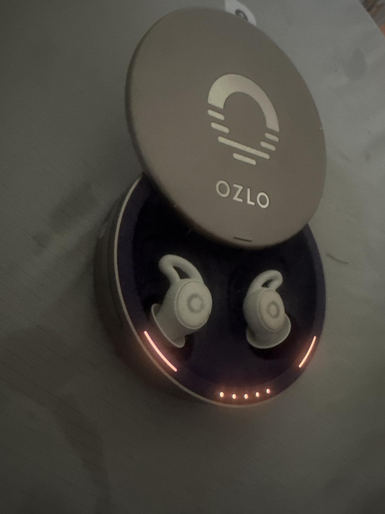 Ozlo Sleepbuds® | Comfortable Side Sleeper Headphones | Up to 10 Hours of Bluetooth LE Streaming | Science-Backed Sleep Sounds | Snore Blocking Comfortable Earbuds - Customer Photo 2