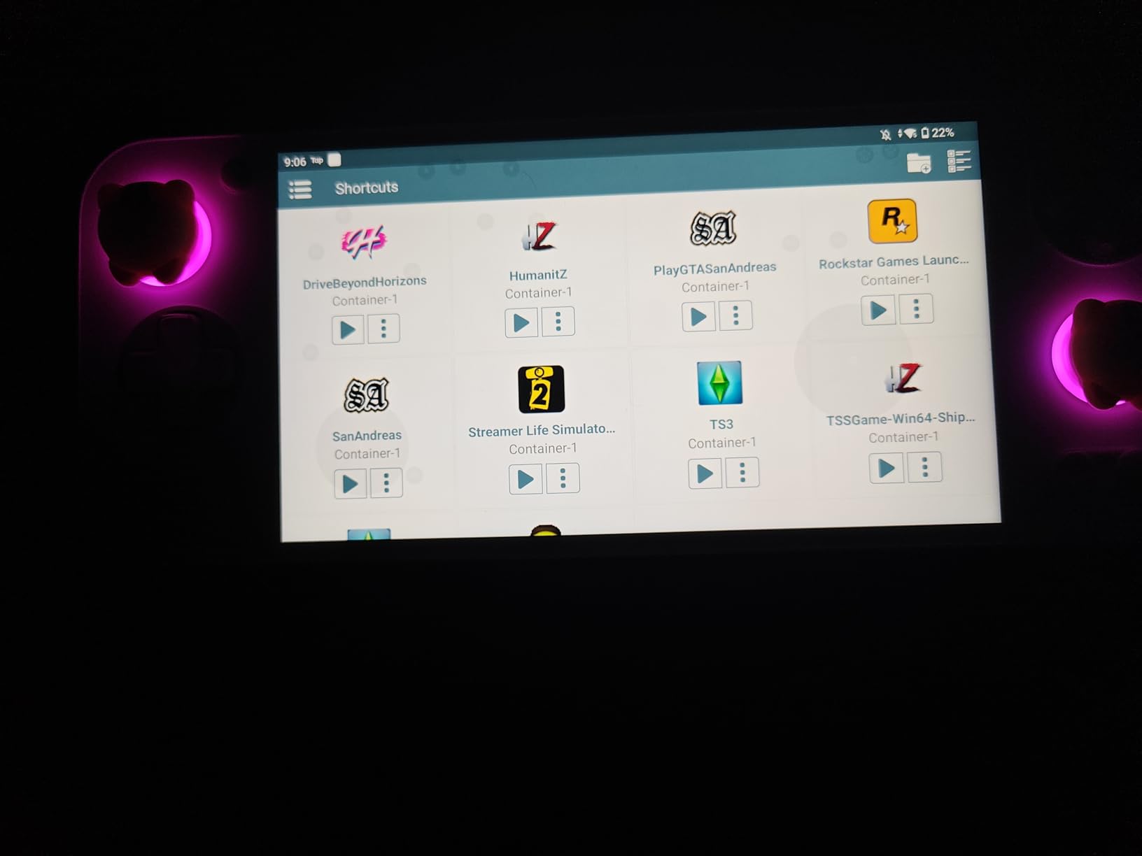 AYANEO Pocket S-6 Inches 1080P Handheld Android Video Game Console 1920x1080 Tablet PC Video Game Console Snapdragon G3x Gen 2 CPU (White, 16GB+1TB) - Customer Photo 1