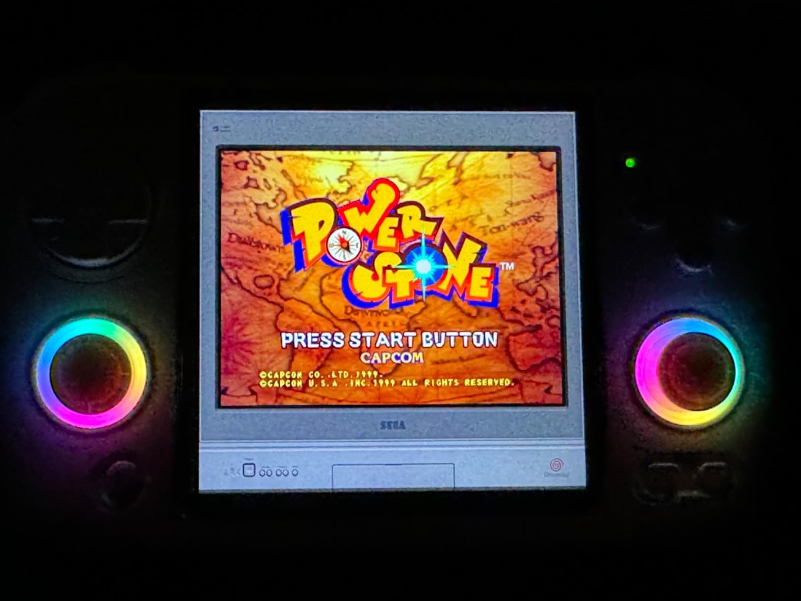 RG Cubexx Retro Game Handheld 3.95 Inch IPS Screen 720*720 Linux System,RGCube XX 64G Card Pre-Installed 5373 Games 3800mAh Supports 5G WiFi Bluetooth Online Fighting,Streaming - Customer Photo 1