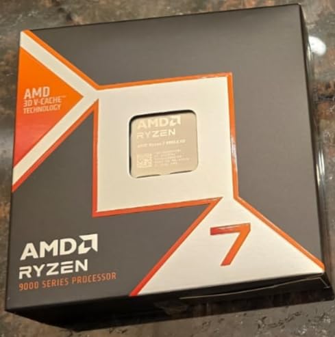 AMD Ryzen 7 9800X3D 8-Core, 16-Thread Desktop Processor - Customer Photo 1
