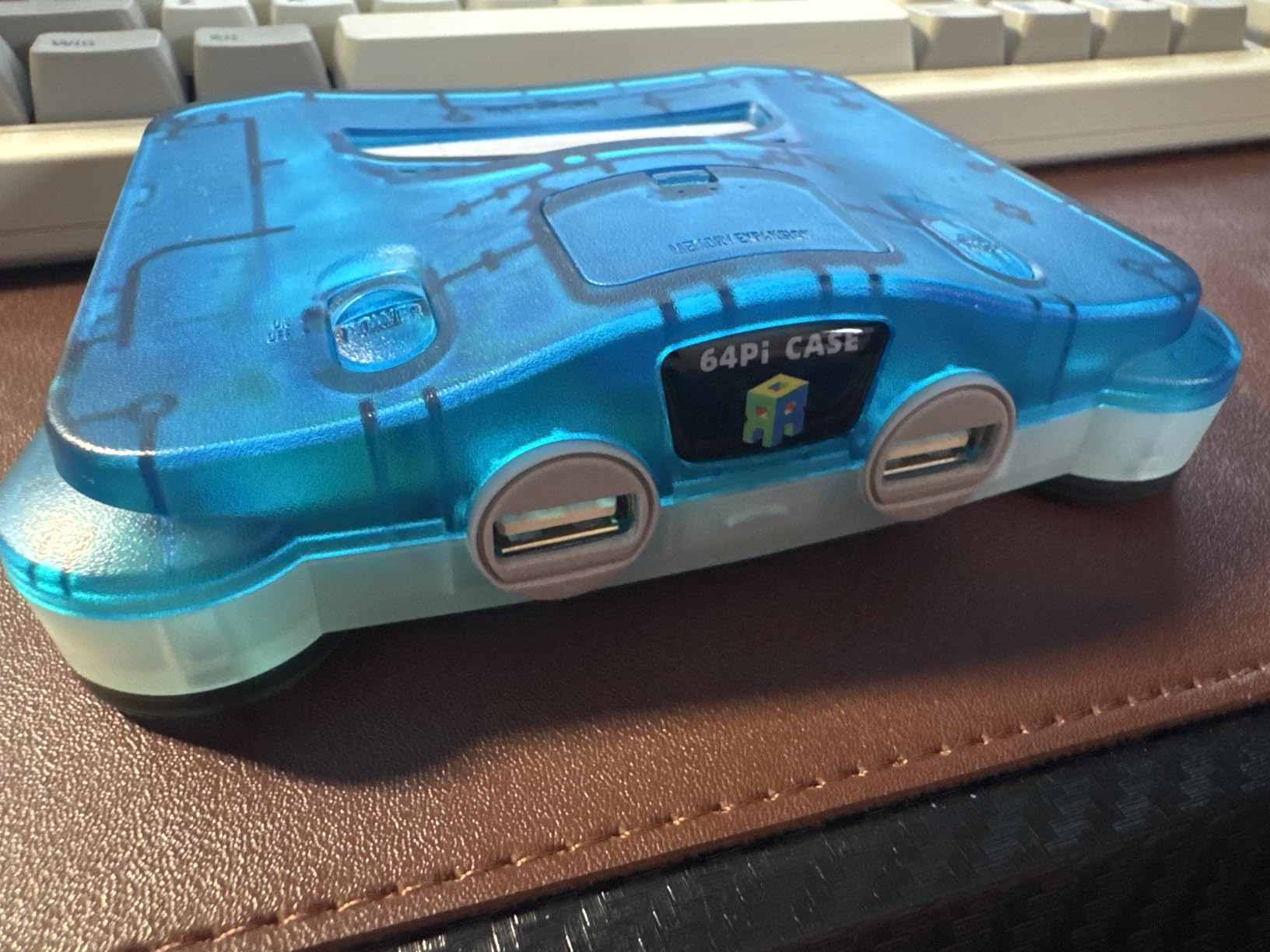 RetroFlag 64Pi Case for Raspberry Pi5, SD Card Storage, Safe Shutdown and Safe Reset, MetaData in Emulation Station auto Saved - Customer Photo 2