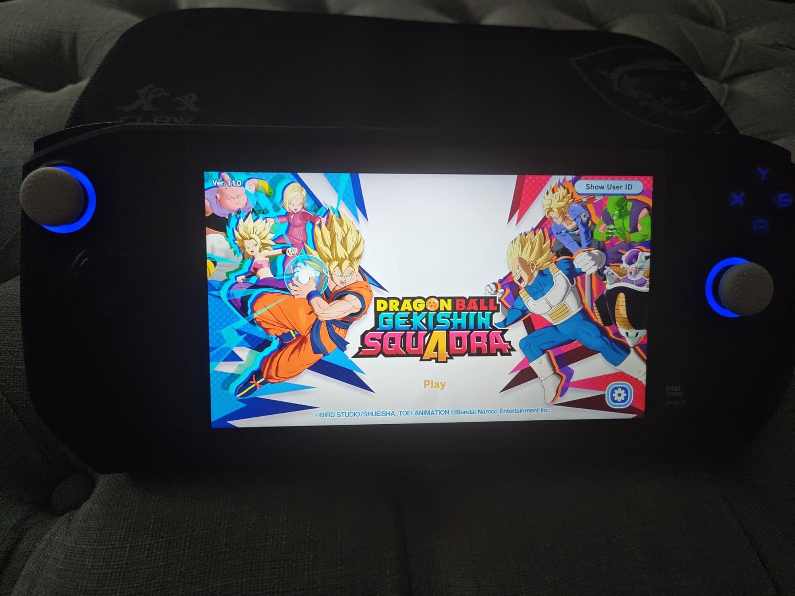 MSI Claw PC Gaming Handheld: Intel Ultra 7-258V, 7