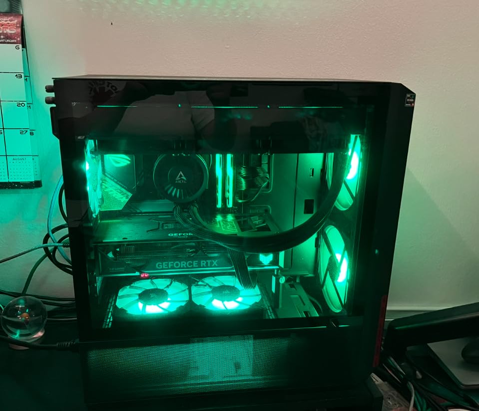 ARCTIC Liquid Freezer III Pro 360 - AIO CPU Cooler, 3 x 120 mm Water Cooling, 38 mm Radiator, PWM Pump, VRM Fan, AMD AM5/AM4, Intel LGA1851/1700 Contact Frame - Black Customer Review ARCTIC Liquid Freezer III Pro 360 - AIO CPU Cooler, 3 x 120 mm Water Cooling, 38 mm Radiator, PWM Pump, VRM Fan, AMD AM5/AM4, Intel LGA1851/1700 Contact Frame - Black - Customer Photo 5