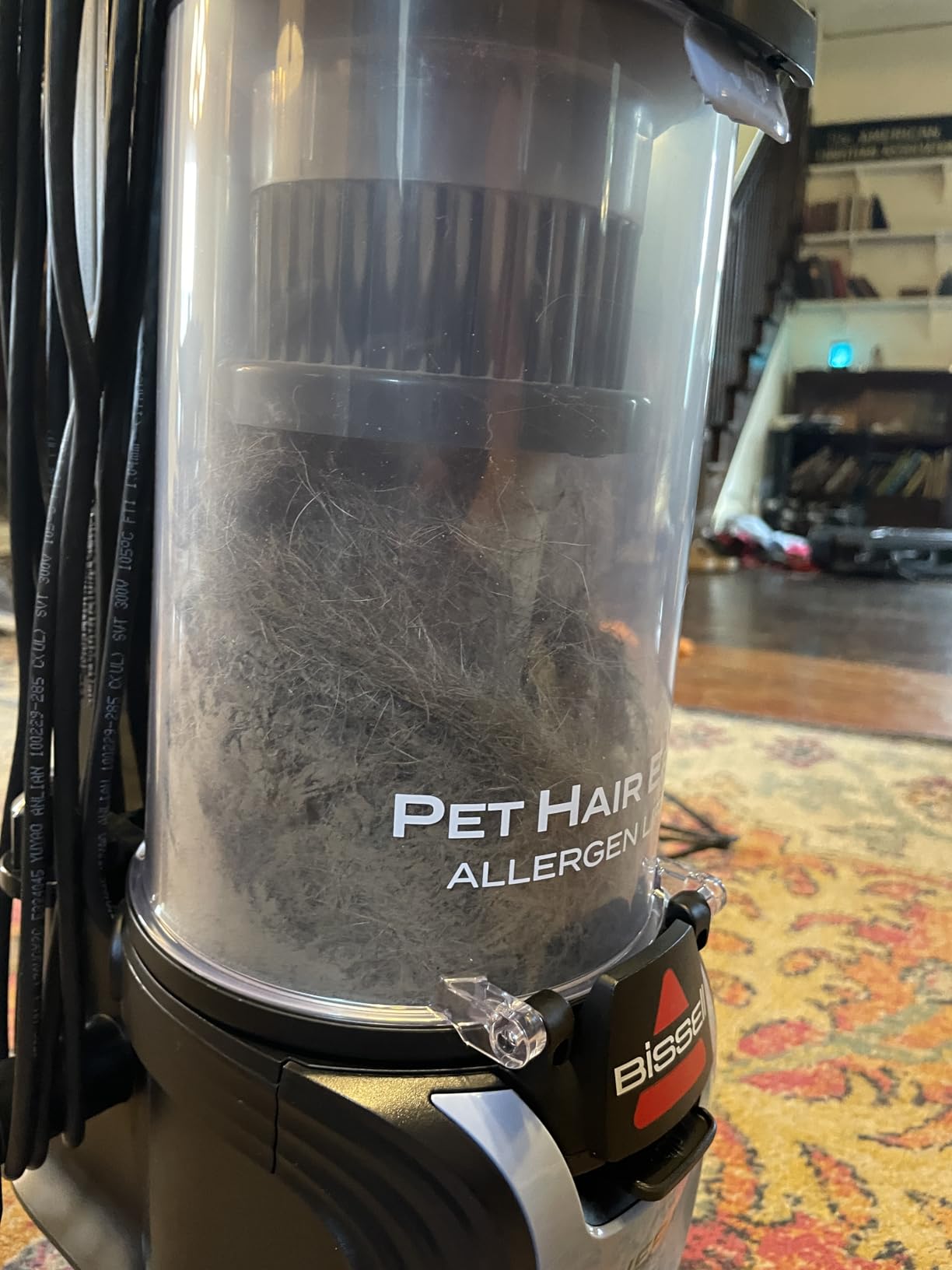 BISSELL Pet Hair Eraser Allergen Lift-Off with Powerful Suction, HEPA, Tangle-Free Brush Roll, 39883 - Customer Photo 1