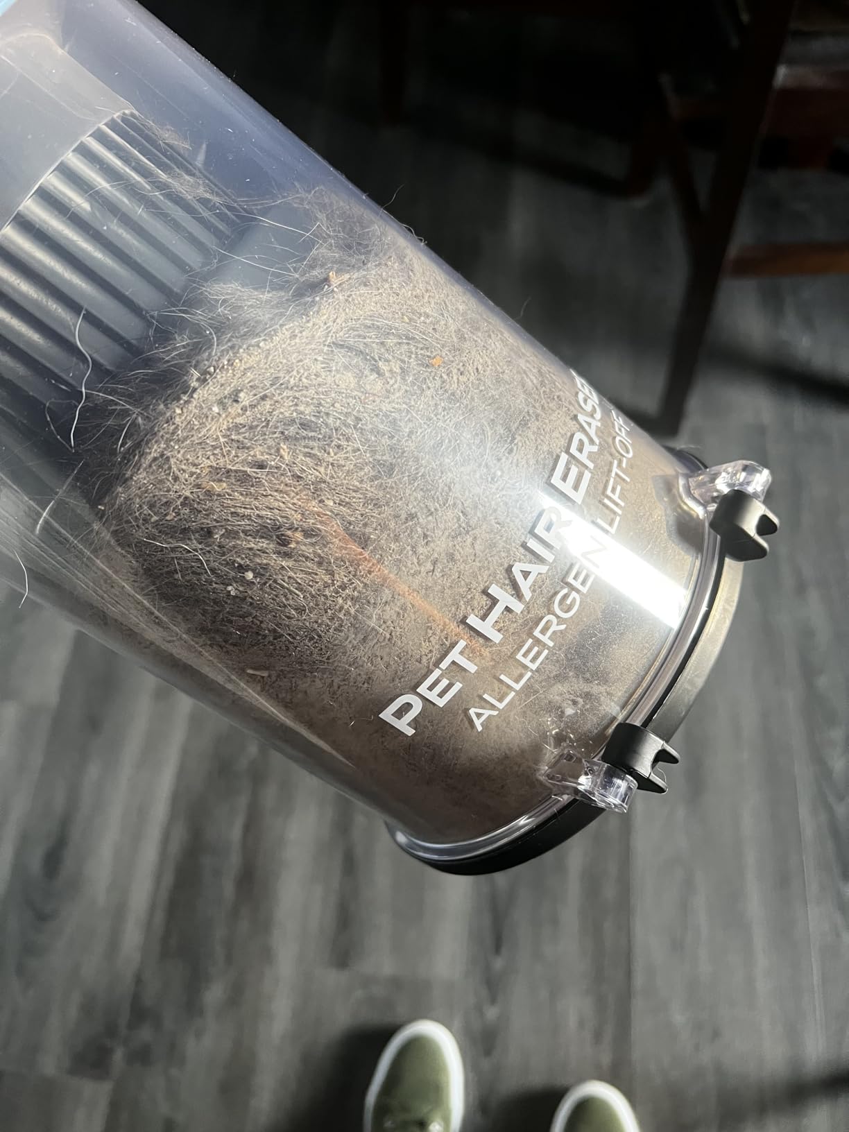 BISSELL Pet Hair Eraser Allergen Lift-Off with Powerful Suction, HEPA, Tangle-Free Brush Roll, 39883 - Customer Photo 2