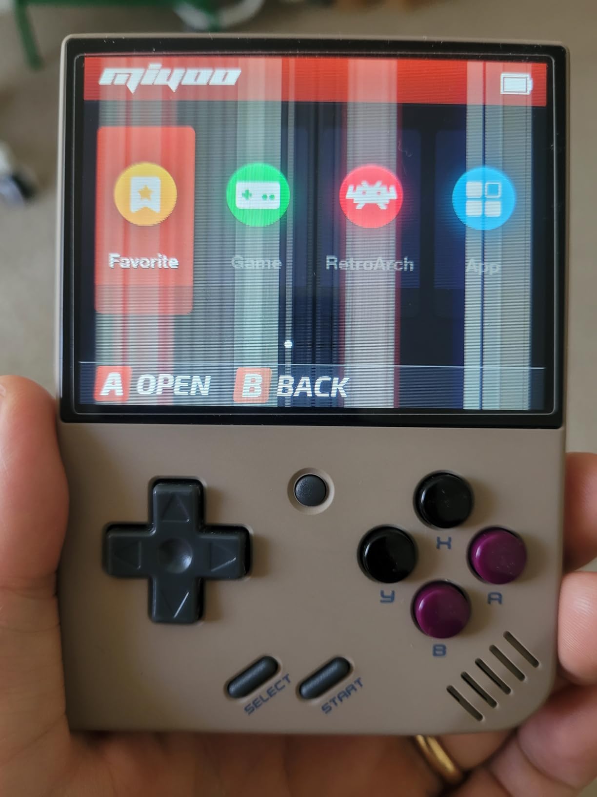 Miyoo Mini Plus with Portable Case Retro Emulator Handheld Game Console Latest Version with WiFi & RTC, 3.5'' 640*480 IPS Screen 3000mAh Battery, Gray 64GB - Customer Photo 4