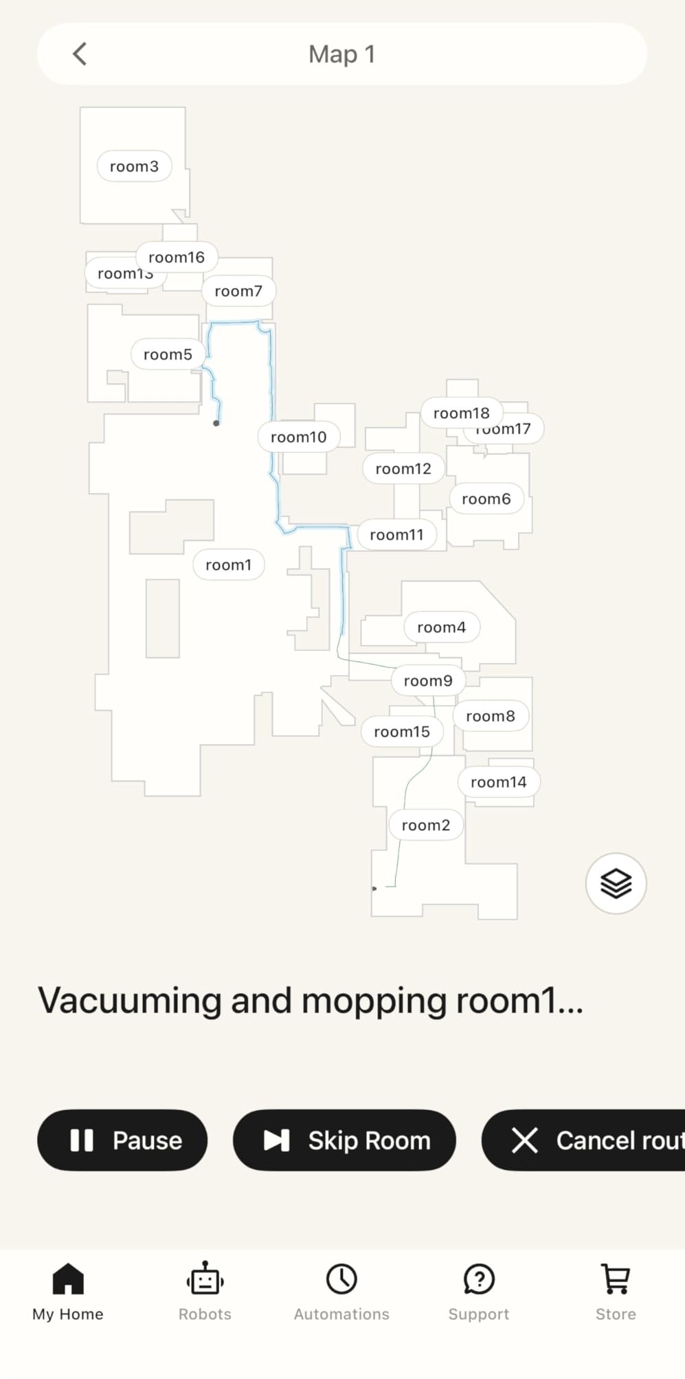 iRobot Roomba Plus 405 (G181) 2in1 Vacuum & Mop Robot with AutoWash Dock - Dual Spinning Mop Pads, Smart & Fast Mapping, Ideal for Pet Hair, Self-empties 75 days, Intense Suction, Pad Washing & Drying - Customer Photo 1