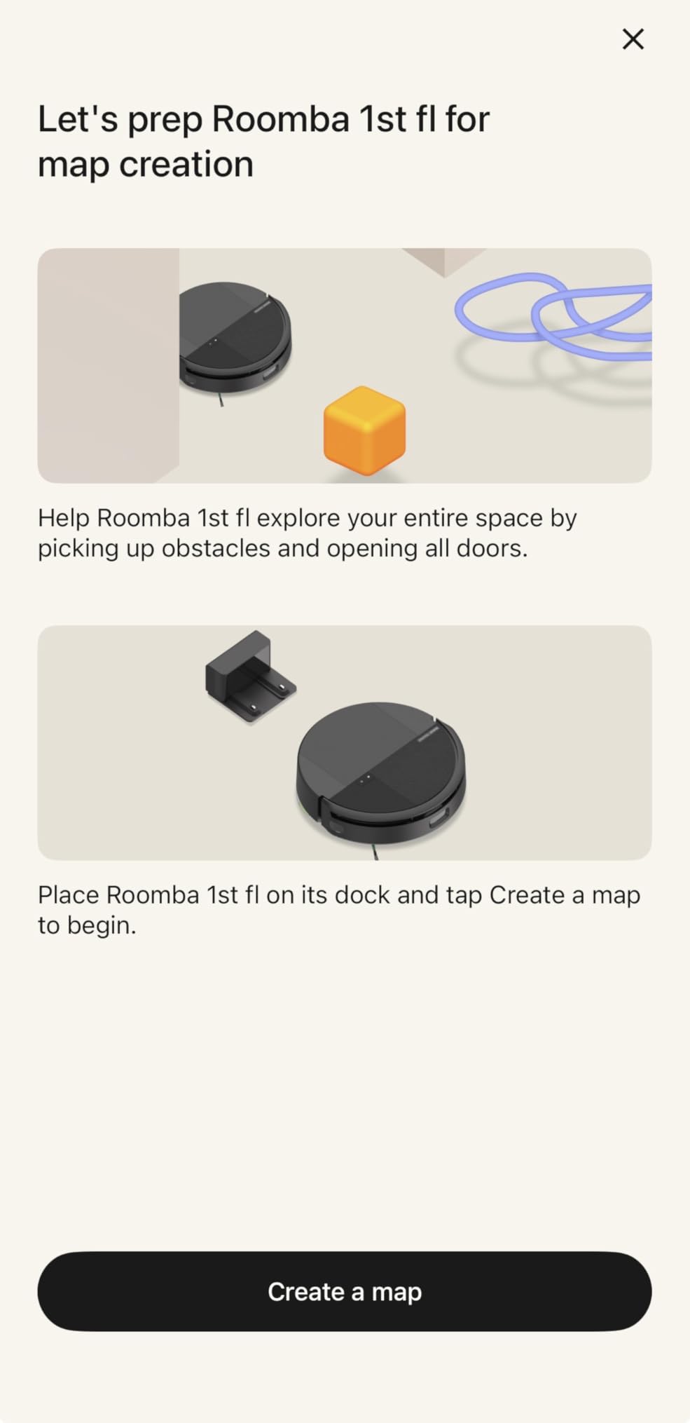 iRobot Roomba Plus 405 (G181) 2in1 Vacuum & Mop Robot with AutoWash Dock - Dual Spinning Mop Pads, Smart & Fast Mapping, Ideal for Pet Hair, Self-empties 75 days, Intense Suction, Pad Washing & Drying - Customer Photo 2