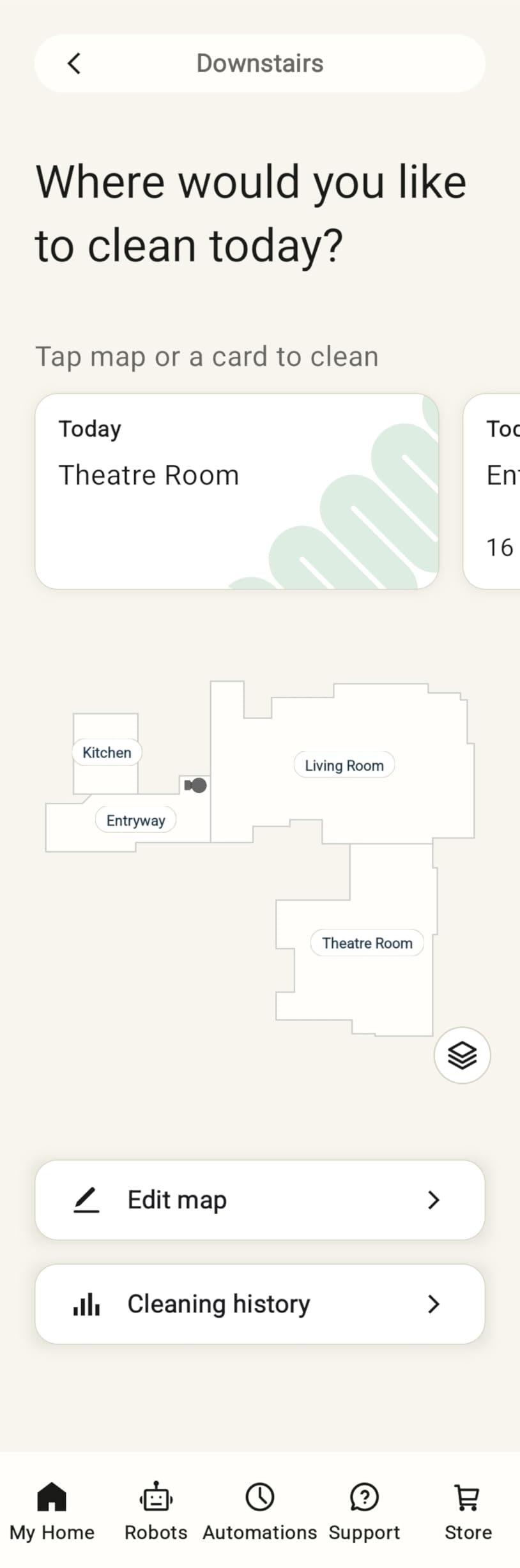 iRobot Roomba Plus 405 (G181) Combo Robot Vacuum & Mop with AutoWash Dock - Amazon Exclusive, Dual Spinning Mop Pads, Self-Empties for 75 Days, Intense Suction, Pad Washing & Drying, Pad-Lift, LiDAR - Customer Photo 4