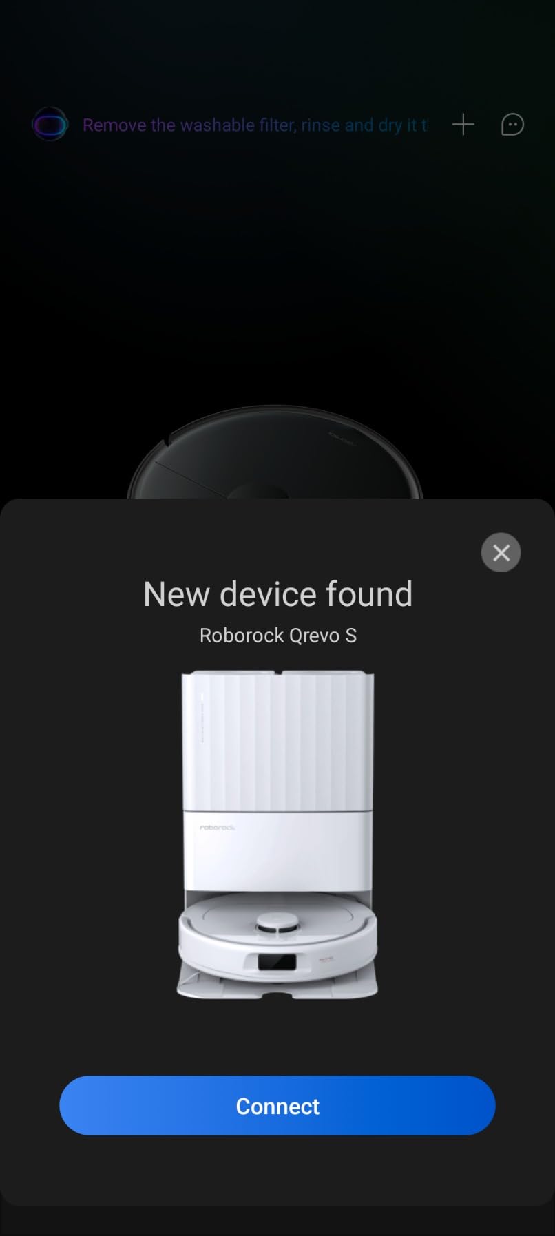 roborock Qrevo Series Robot Vacuum and Mop, 8000Pa Suction, Upgraded from Qrevo S, Anti-Tangle Brushes, Smart Obstacle Avoidance, Auto Mop Washing, All-in-One Dock, 200RPM Spinning Mops, Black(QV 35A) Customer Review roborock Qrevo Series Robot Vacuum and Mop, 8000Pa Suction, Upgraded from Qrevo S, Anti-Tangle Brushes, Smart Obstacle Avoidance, Auto Mop Washing, All-in-One Dock, 200RPM Spinning Mops, Black(QV 35A) - Customer Photo 4