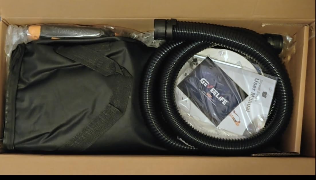 GEVEELIFE Drywall Sander, 880W 7.33A Electric Drywall Sander with Vacuum Dust Collector - Customer Photo 1