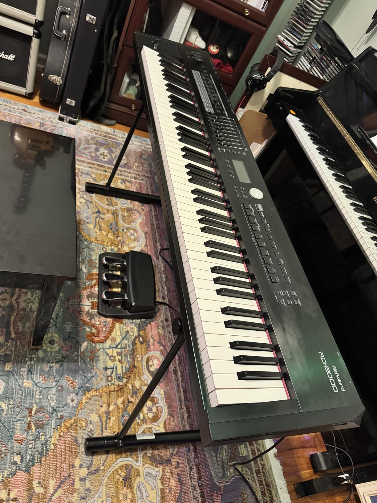 OneOdio Studio Max 1 Wireless Over-Ear DJ Headphones, 120H Playtime, Hi-Res/LDAC Audio, 20MS Low Latency, Dongle/Bluetooth/6.35mm/3.5mm Connection for Monitor Guitar Keyboard Podcast Recording - Customer Photo 1