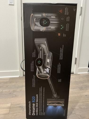 DREAME Cordless Vacuum Cleaner R10 Pure, 120AW Powerful Suction, Stick Vacuum Cleaner for Home, Anti-Tangle, LED Headlights, Up to 60 Mins Runtime, Lightweight for Carpet, Hard Floor, Pet Hair - Customer Photo 2