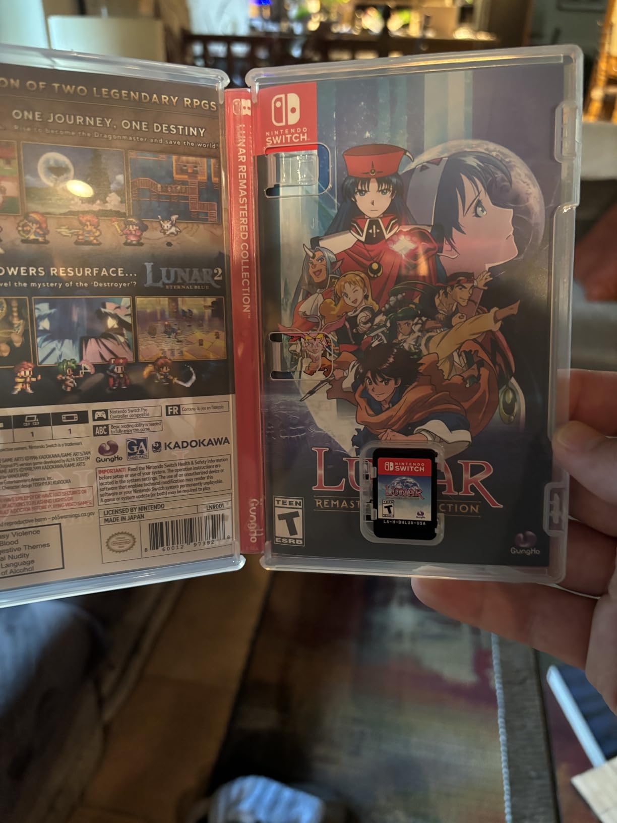 LUNAR Remastered Collection for Nintendo Switch Customer Review LUNAR Remastered Collection for Nintendo Switch - Customer Photo 2