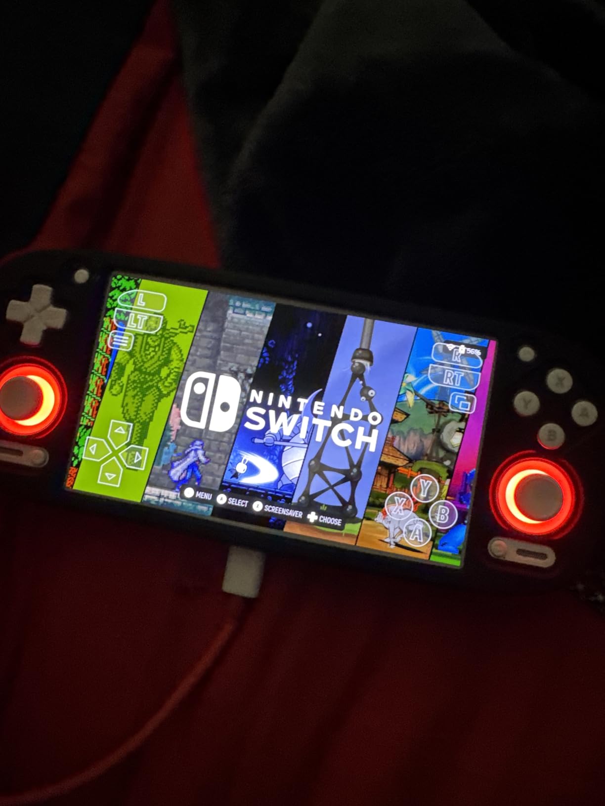Retroid Pocket 5 Retro Handheld Game Console, 8+128G, 5.5-inch Touchscreen 1080p Portable Android Gaming Handheld with Adreno 650 GPU & WiFi 6/BT5.1, Snapdragon 865 Processor, Android 13 (GC) - Customer Photo 1