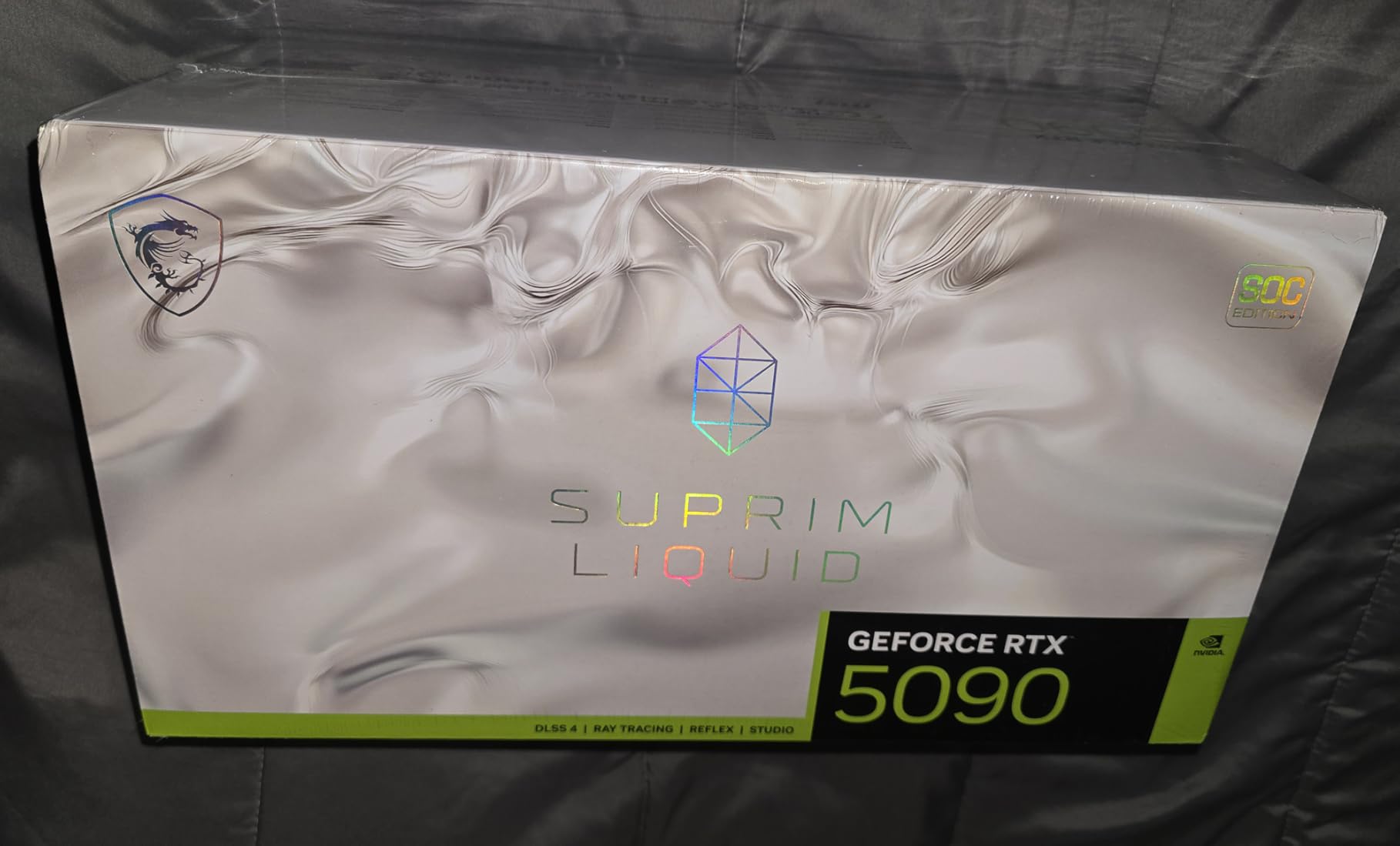 MSI Gaming RTX 5090 32G SUPRIM Liquid SOC Graphics Card with Liquid Cooling Customer Review MSI Gaming RTX 5090 32G SUPRIM Liquid SOC Graphics Card with Liquid Cooling - Customer Photo 2