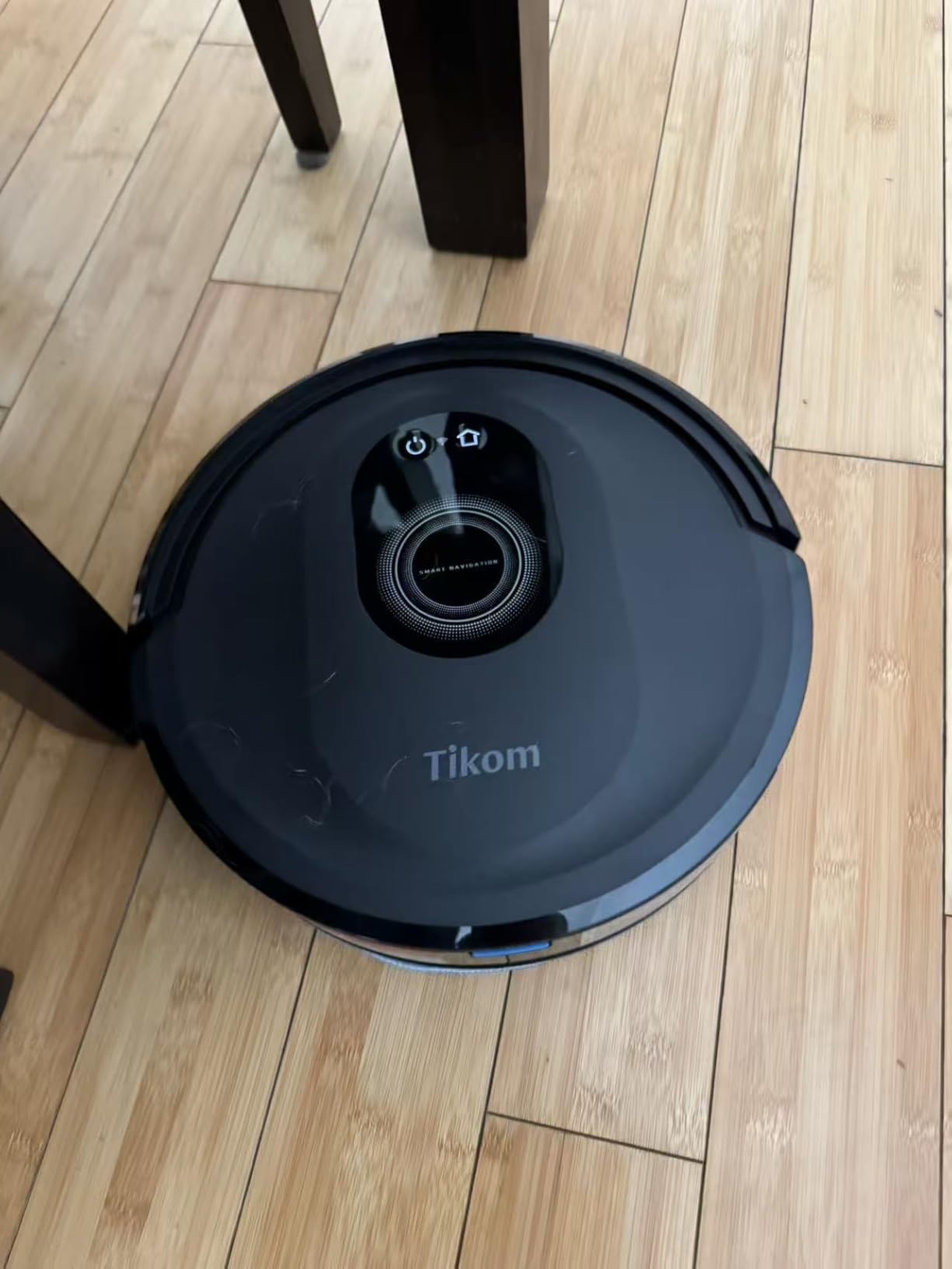 Tikom Robot Vacuum and Mop Combo, 5000Pa Robotic Vacuum Cleaner, 150 Min Max, App & Remote Control, Ideal for Hard Floor, Carpet, Pet Hair, Self-Charge(G8000 Max) - Customer Photo 5