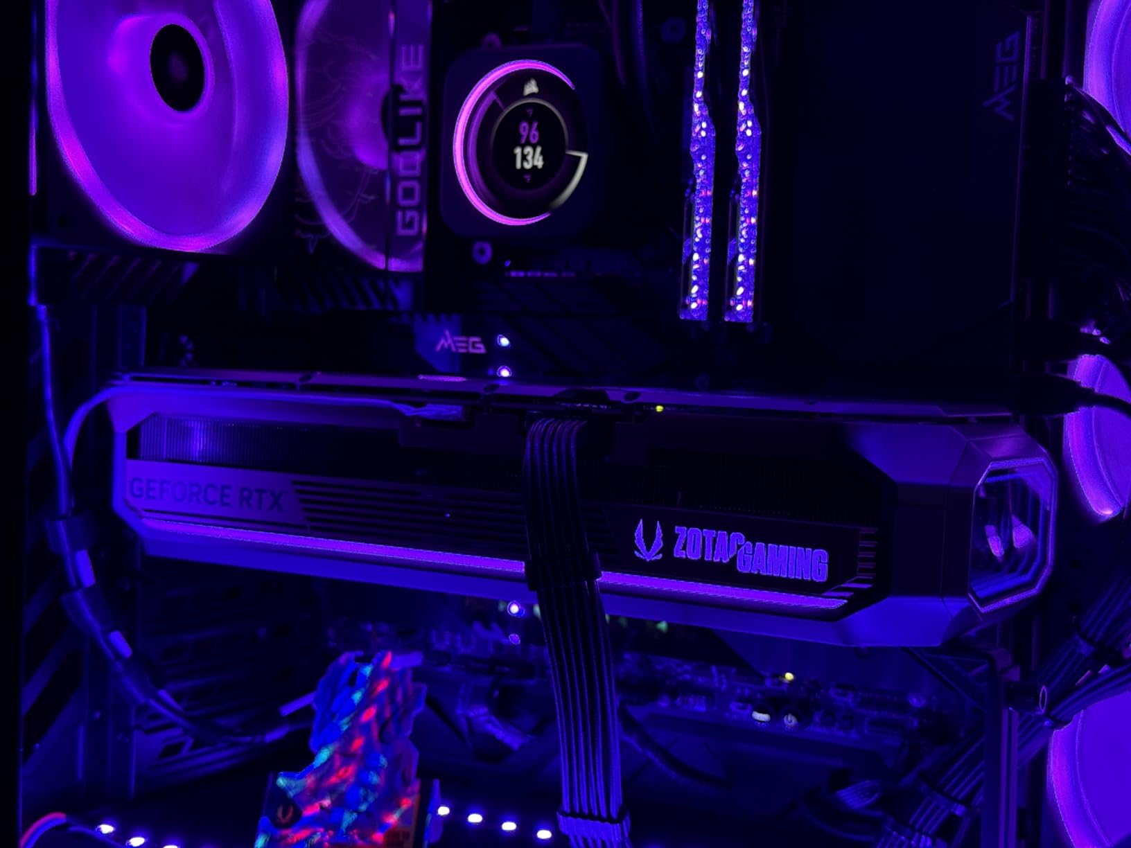 ZOTAC Gaming GeForce RTX 5090 Solid OC DLSS 4 32GB GDDR7 512-bit 28 Gbps PCIE 5.0 Gaming Graphics Card, IceStorm 3.0 Advanced Cooling, Spectra 2.0 ARGB Lighting, ZT-B50900J-10P Customer Review ZOTAC Gaming GeForce RTX 5090 Solid OC DLSS 4 32GB GDDR7 512-bit 28 Gbps PCIE 5.0 Gaming Graphics Card, IceStorm 3.0 Advanced Cooling, Spectra 2.0 ARGB Lighting, ZT-B50900J-10P - Customer Photo 1