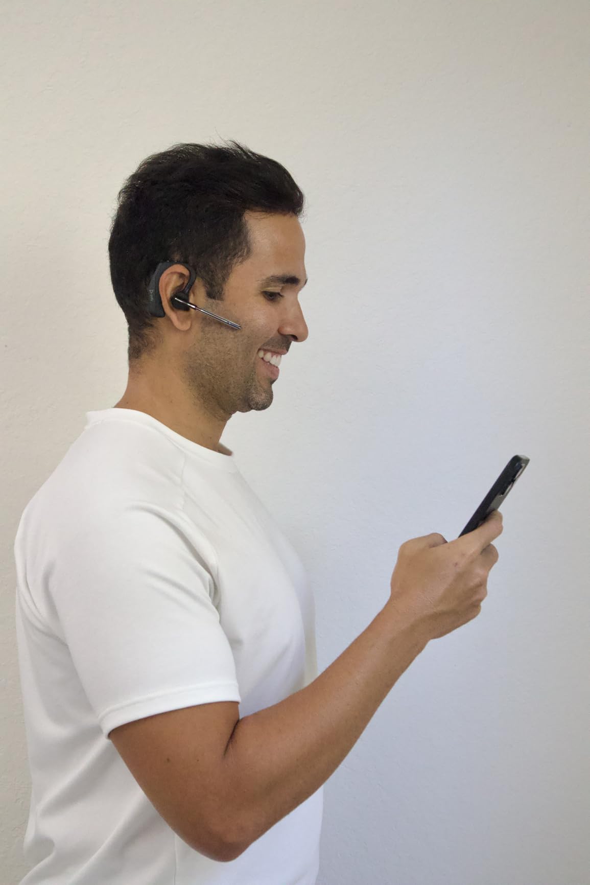 POLY Voyager Legend 30 - Bluetooth Headphones with Mic - Discreet Boom & 4 Noise-Canceling Mics - WindSmart Technology - All-Day Comfort - Seamless Connectivity - Smart Sensors & Call Controls - Customer Photo 1