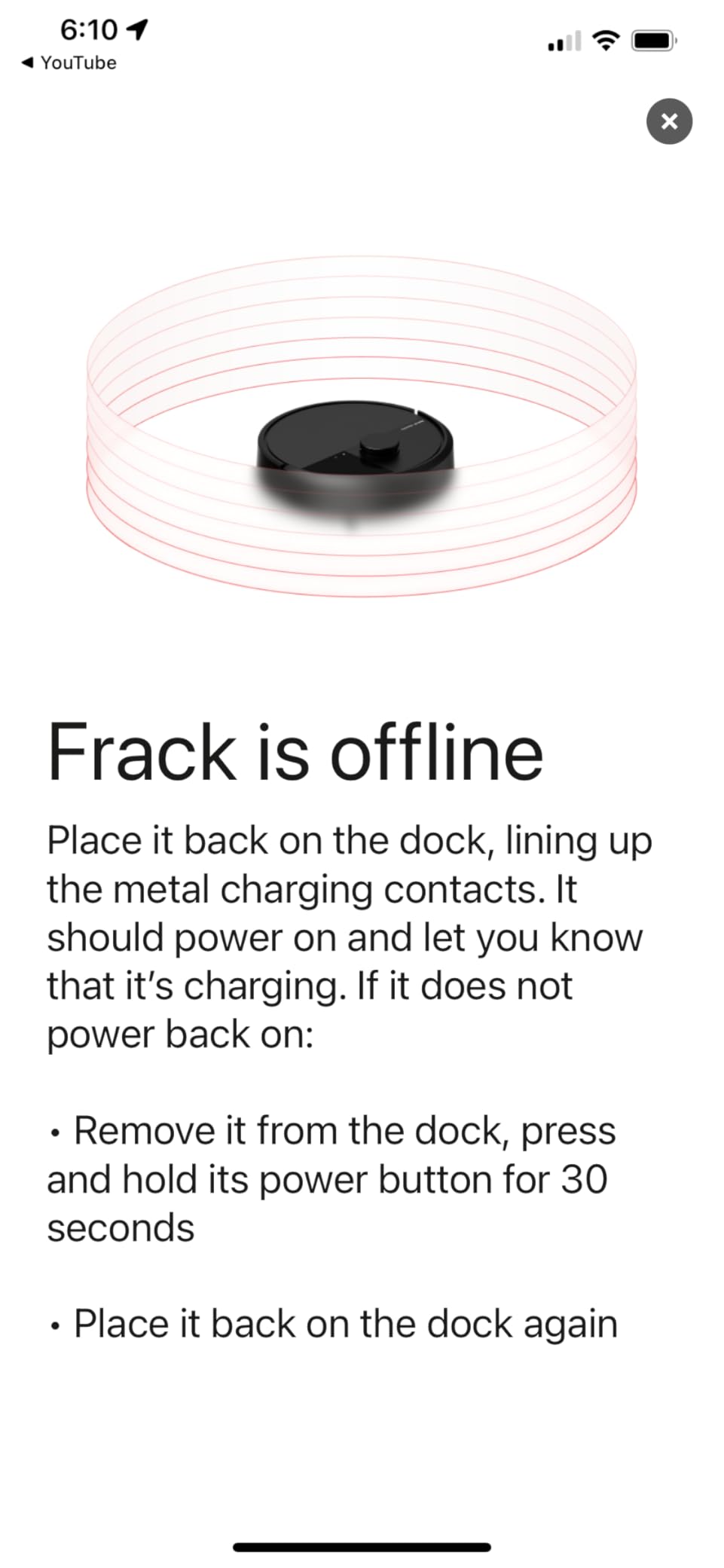 iRobot Roomba 105 Vac Robot Vacuum with AutoEmpty Dock - Self-Empties for 75 Days, Easy to use, Intense Power-Lifting Suction, LiDAR Navigation, Multi-Surface Cleaning, Cleans in Neat Rows - Customer Photo 4