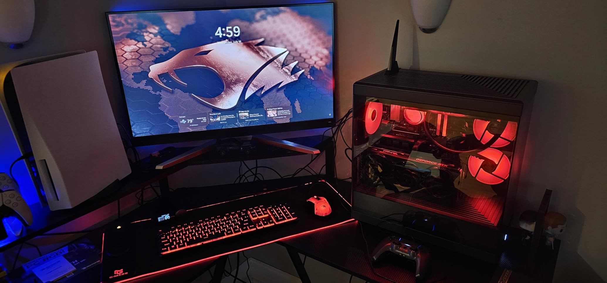 iBUYPOWER Y40 PRO Black Gaming PC Desktop Computer AMD Ryzen 9 7900X CPU, NVIDIA GeForce RTX 5070Ti 16GB GPU, 32GB DDR5 RGB 5200MHz RAM, 2TB NVMe SSD, Windows 11 Home, Keyboard, Mouse - Y40BA9N57T01 - Customer Photo 2