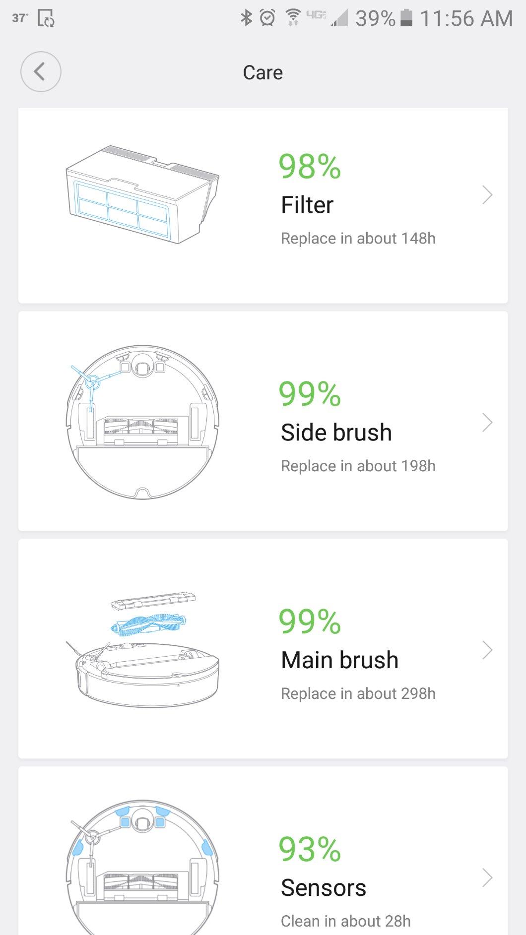 roborock Q7 M5+ Robot Vacuum and Mop, Upgraded from Q5 Max+, 7 Weeks Self-Emptying, 10000Pa Suction, Dual Anti-Tangle System, for Pet Hair & Carpet, PreciSense LiDAR Navigation, App Control, Black - Customer Photo 2