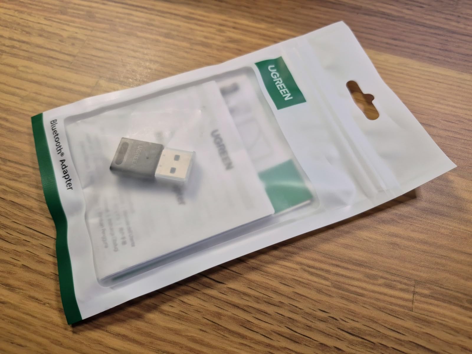 UGREEN USB Bluetooth Adapter for PC, Bluetooth 6.0 Dongle Receiver EDR & BLE, Plug & Play for Windows 11/10/8.1, for Headphone/Keyboard/Mouse/Speakers/Printer - Customer Photo 1