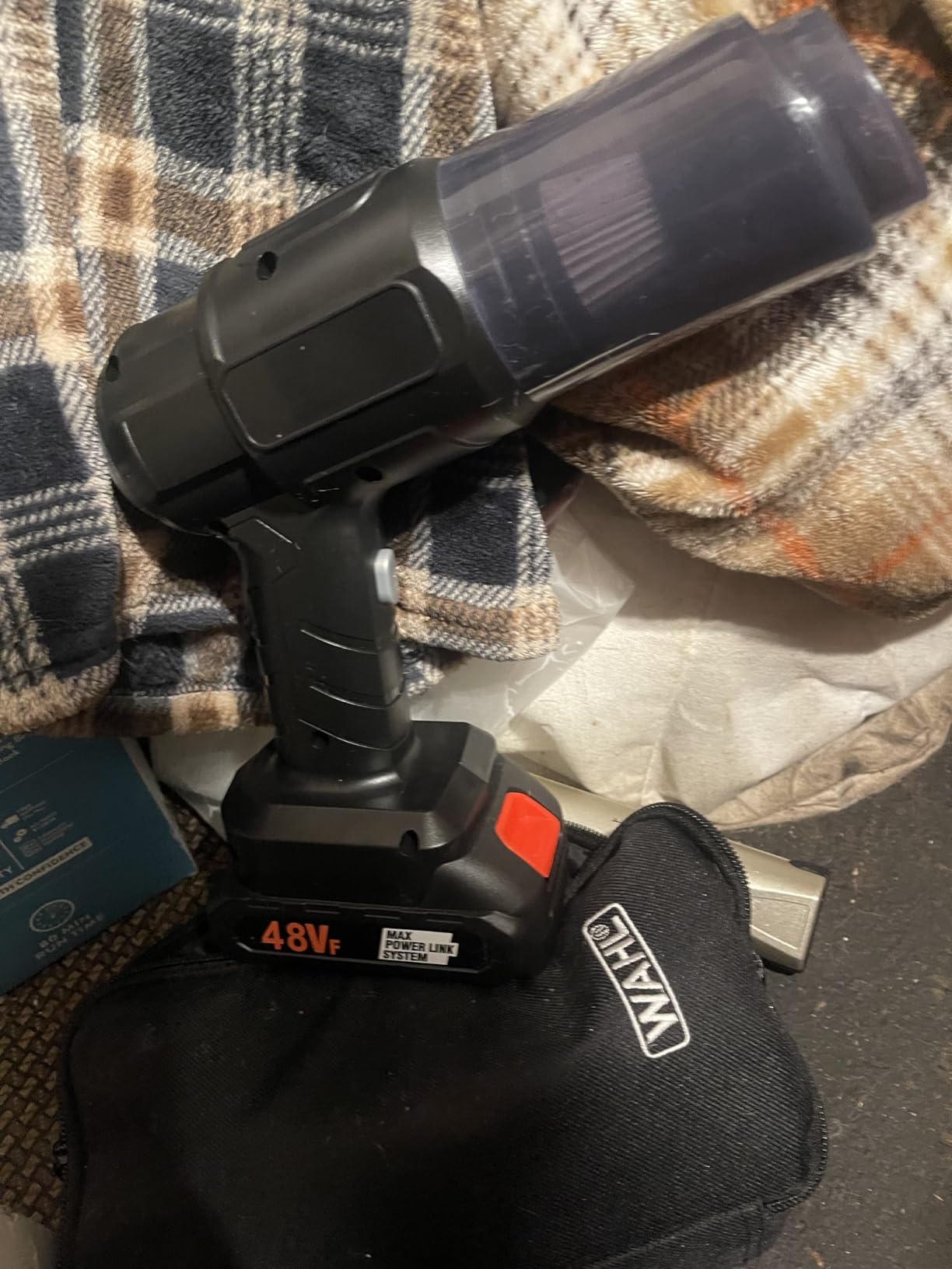 Car Vacuum Portable Cordless, 40,000Pa High Power Dust Buster, 6-in-1 Handheld Vacuum Cleaners for Home, Car, Pet Hair, Keyboard, Black - Customer Photo 1