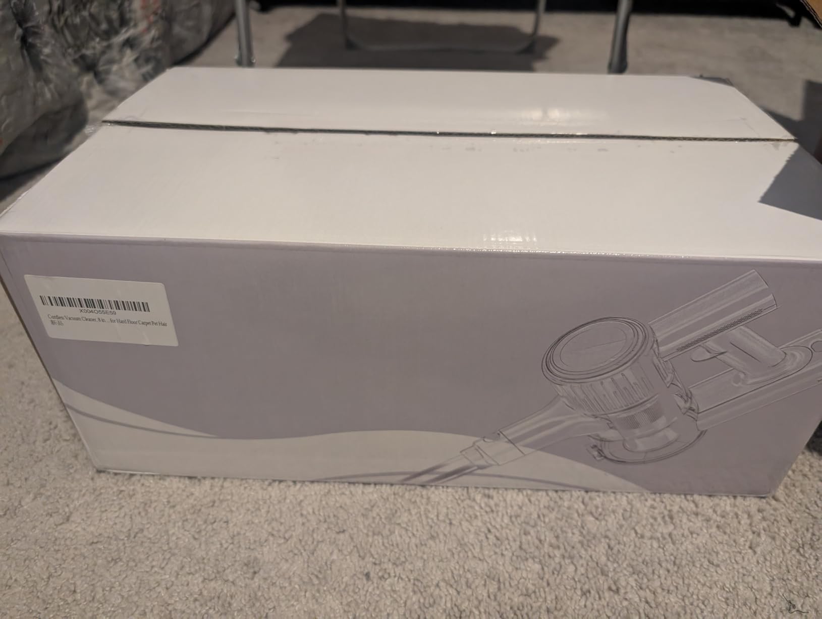 Cordless Vacuum Cleaner, 8 in 1 Powerful Suction Lightweight Vacuum Cleaner for Home, LED Display, 3 Suction Modes, 45Mins Detachable Battery Vacuum for Hard Floor Carpet Pet Hair - Customer Photo 2