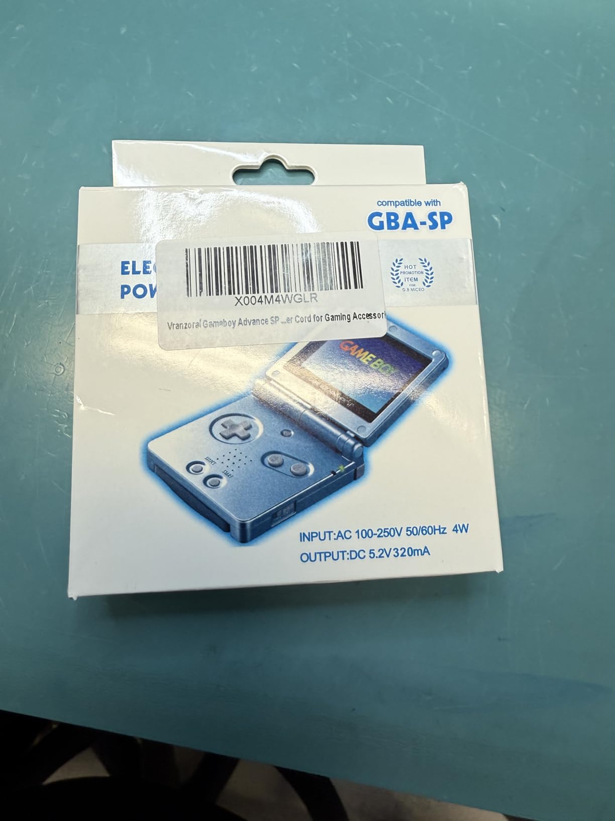 Gameboy Advance SP Charger - AC Wall Adapter & USB Charging Cable Compatible with Nintendo DS/GBA SP Systems, Portable Travel Power Cord for Gaming Accessories - Customer Photo 1