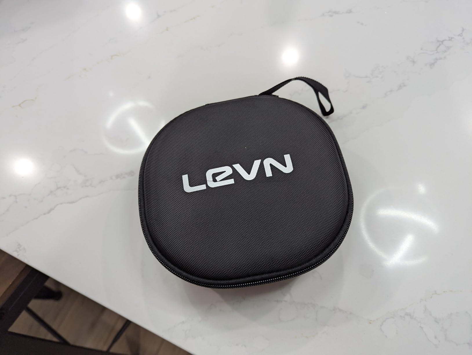 LEVN Hybrid Active Noise Cancelling Headphones, Wireless Headphones Bluetooth 5.4 with Transparent Mode, Hi-Res Audio, Deep Bass, 70H Playtime Over Ear Bluetooth Headset for Work/Travel/Home/Office - Customer Photo 2