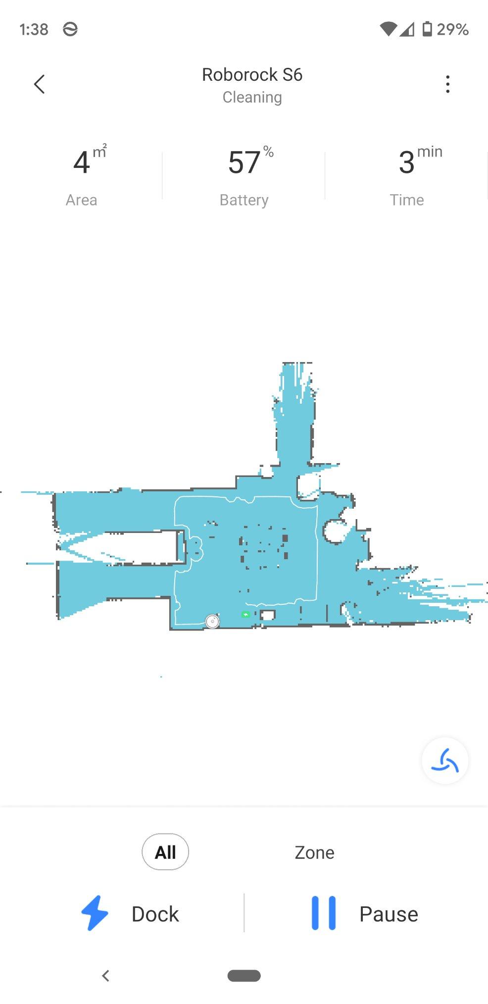 roborock Q7 L5 Robot Vacuum and Mop Combo, 8,000Pa Suction, Upgraded from Q5 Pro, Dual Anti-Tangle System, LiDAR Navigation, Multi-Level Mapping, Self-Charging Robotic Vacuum Cleaner, Black - Customer Photo 2