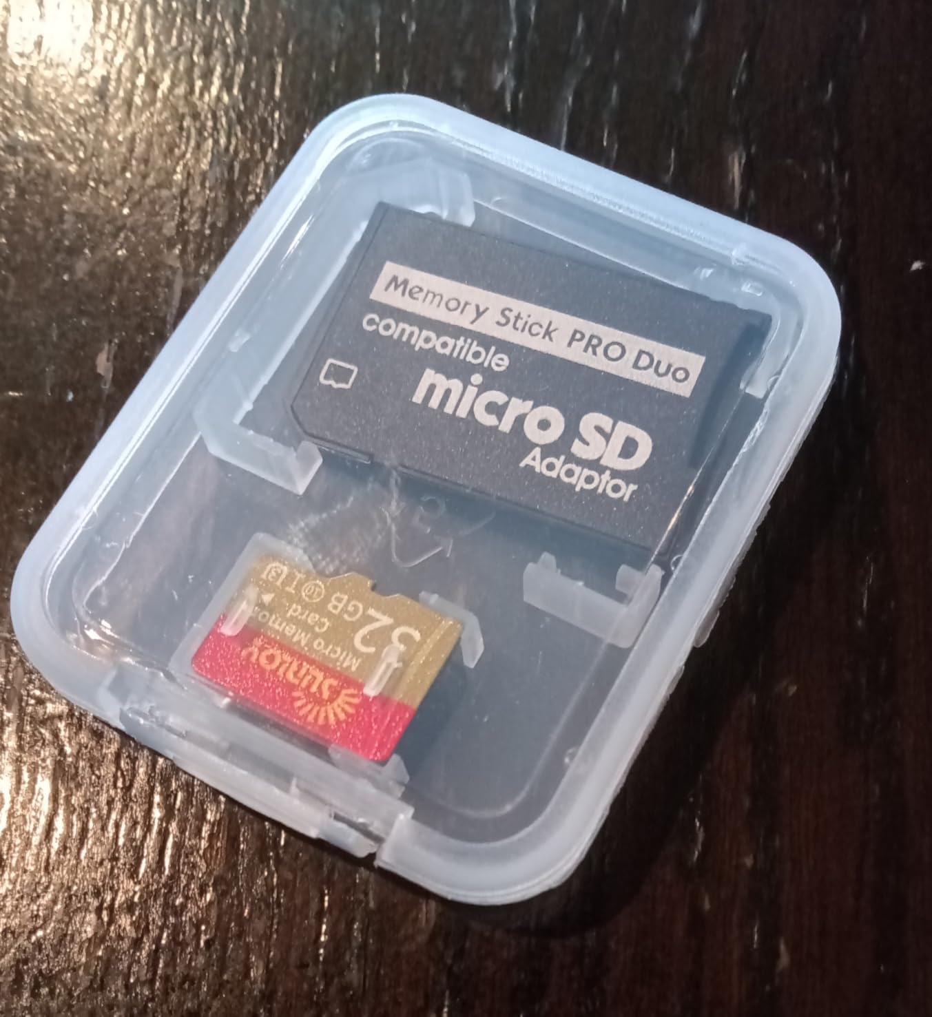 PSP Memory Stick Adapter with 64GB Micro SD Card, Micro SD/SDHC/SDXC to Memory Stick PRO Duo MagicGate Card Compatible with PlayStation Portable, Camera, Handycam, Cell Phone & PSP 1000/2000/3000 - Customer Photo 2