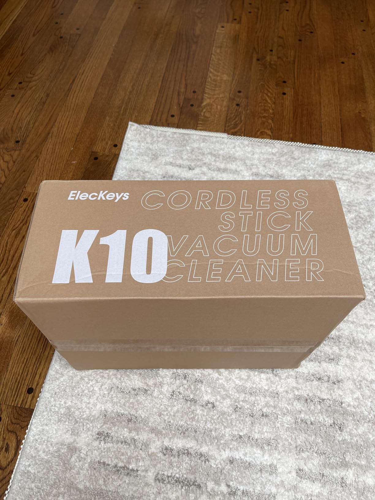 ElecKeys Cordless Vacuum Cleaner, Upgraded 580W 48KPA 65Mins Vacuum Cleaners for Home, Stick Vacuum with Self-Standing and Touch Screen, Anti-Tangled Handheld Vacuum for Pet Hair, Floors, Carpets, K10 - Customer Photo 1