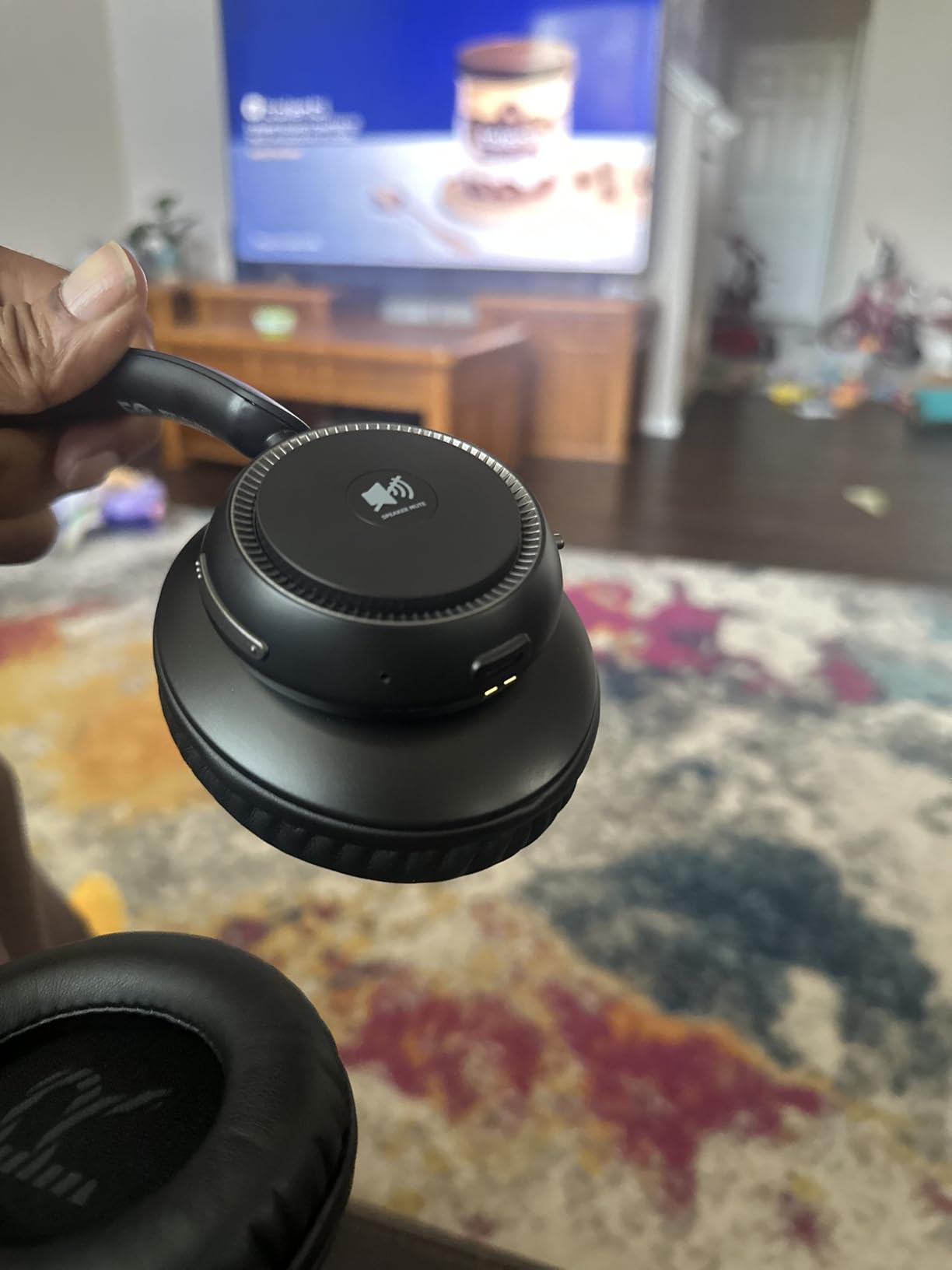 Wireless Headphones for TV, TV Headphones Wireless for Seniors with Charging Dock & Transmitter, 65-Hour Battery, No Delay, Lightweight & Comfortable for Elderly, Hard of Hearing (Ideal Gift) - Customer Photo 1