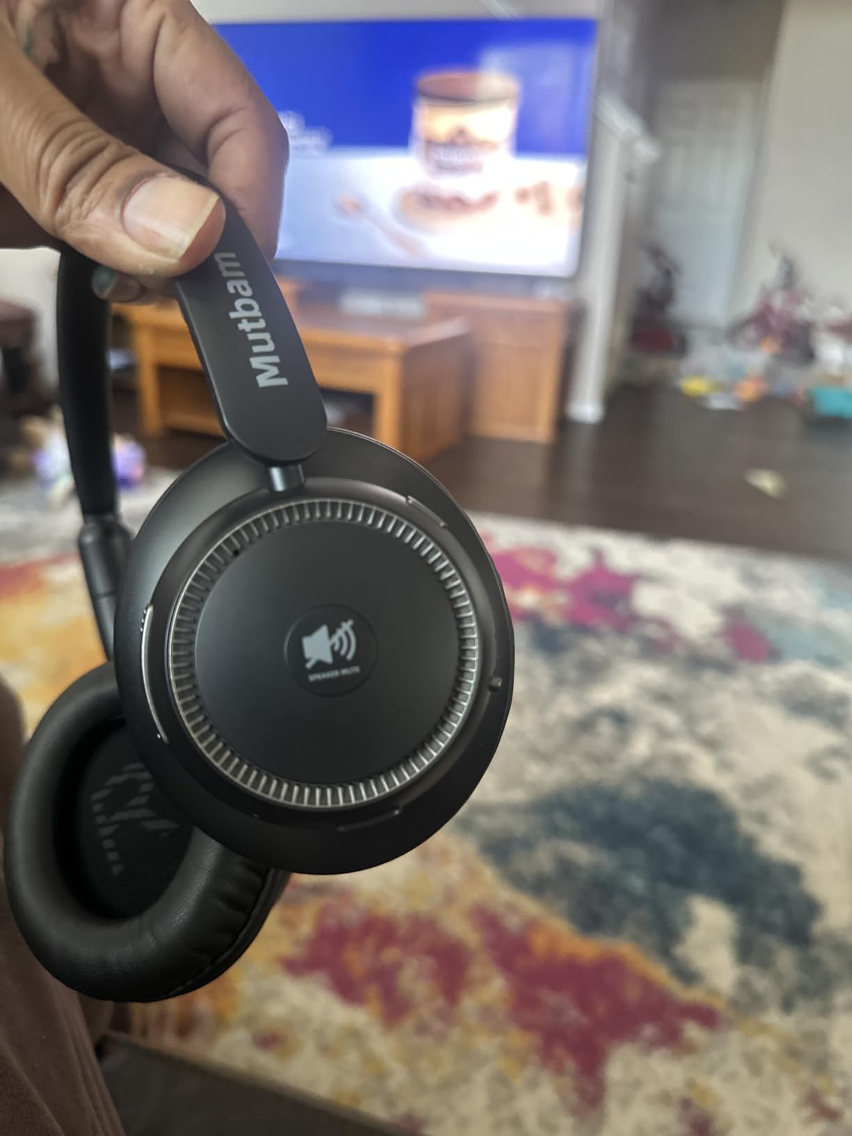 Wireless Headphones for TV, TV Headphones Wireless for Seniors with Charging Dock & Transmitter, 65-Hour Battery, No Delay, Lightweight & Comfortable for Elderly, Hard of Hearing (Ideal Gift) - Customer Photo 2