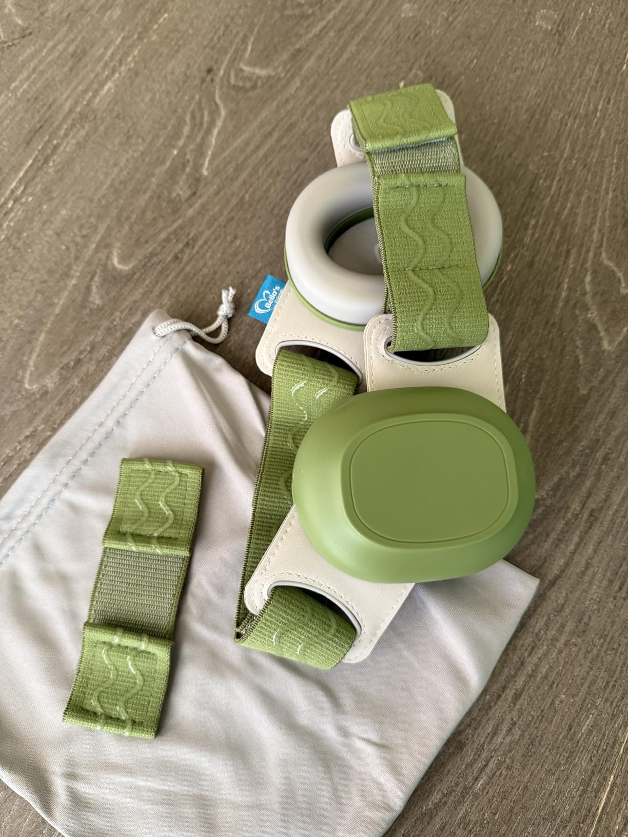 Bella's Friends Baby Ear Protection for Infants & Toddlers(3–48 Months) - Lightweight 24dB Noise Cancelling Headphones - Safe fit & Comfort Earmuffs - Improve Sleep - Baby Travel Essential, Blue - Customer Photo 2