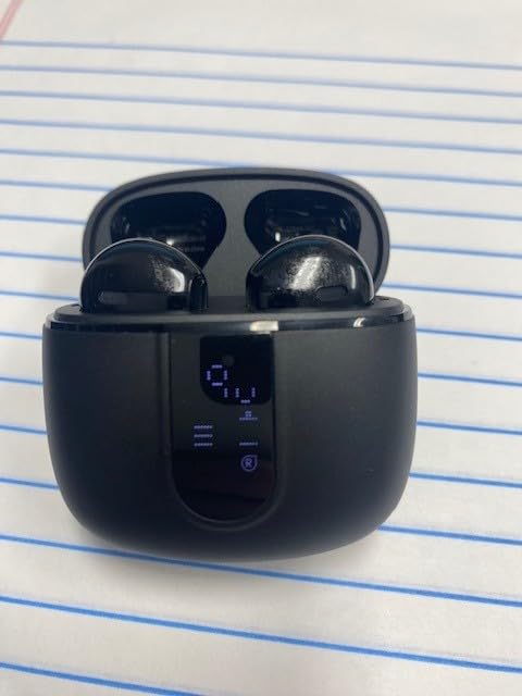 Wireless Headphone,Bluetooth 5.3 Earbuds for Samsung Galaxy A17 A16 A15 A56 A36 S25 Ultra S24 S23 S22 S20 60H Playback with Dual LED Display HiFi Stereo Wireless Earphone for iPhone 16e 16 15 Pro Max - Customer Photo 1