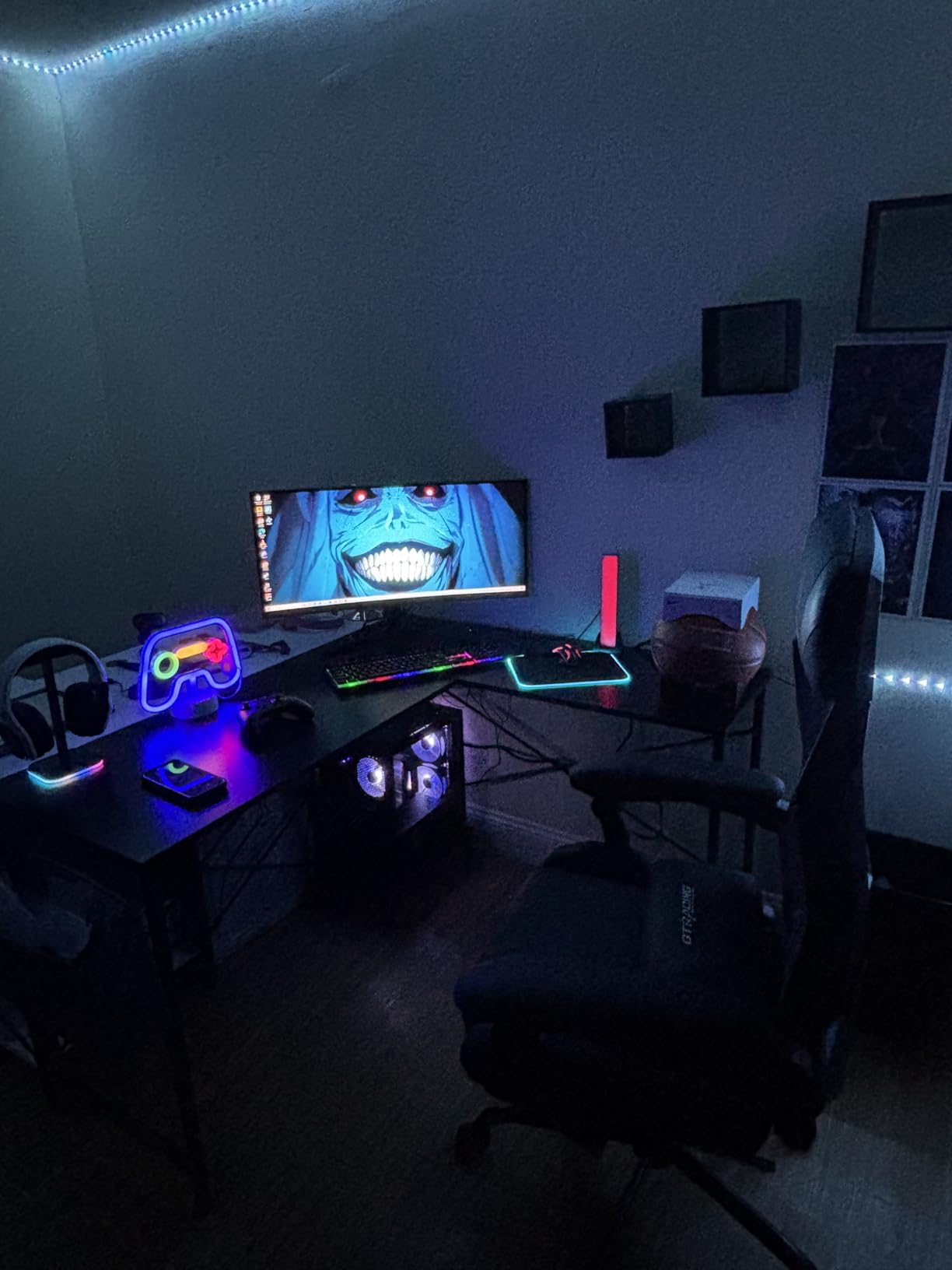 STGAubron Gaming PC Computer Desktop, Intel Core i7 8th Gen up to 4.1G, GeForce RTX 3060 12G, 32G DDR4, 1T SSD, WiFi 6, BT 5.2, RGB Fan x6, Windows 11 Home - Customer Photo 1