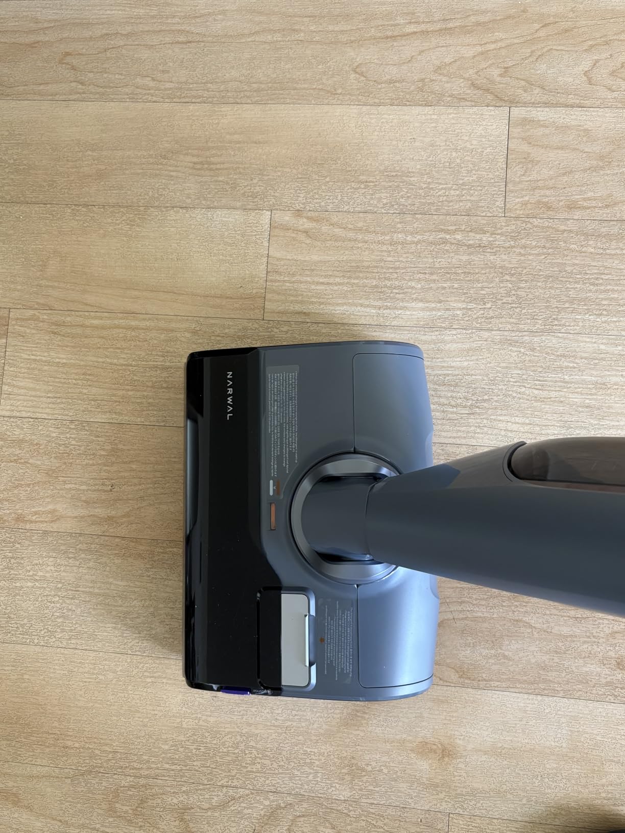 NARWAL S30 Pro Wet Dry Vacuum Cleaner with 20000Pa Suction, Cordless Vacuum Mop for Hard Floors, Tangle-Free Hair-Cutting, 180° Lie Flat, 194°F Self-Cleaning, Disposable Waste Bag, Edge Cleaning Customer Review NARWAL S30 Pro Wet Dry Vacuum Cleaner with 20000Pa Suction, Cordless Vacuum Mop for Hard Floors, Tangle-Free Hair-Cutting, 180° Lie Flat, 194°F Self-Cleaning, Disposable Waste Bag, Edge Cleaning - Customer Photo 1