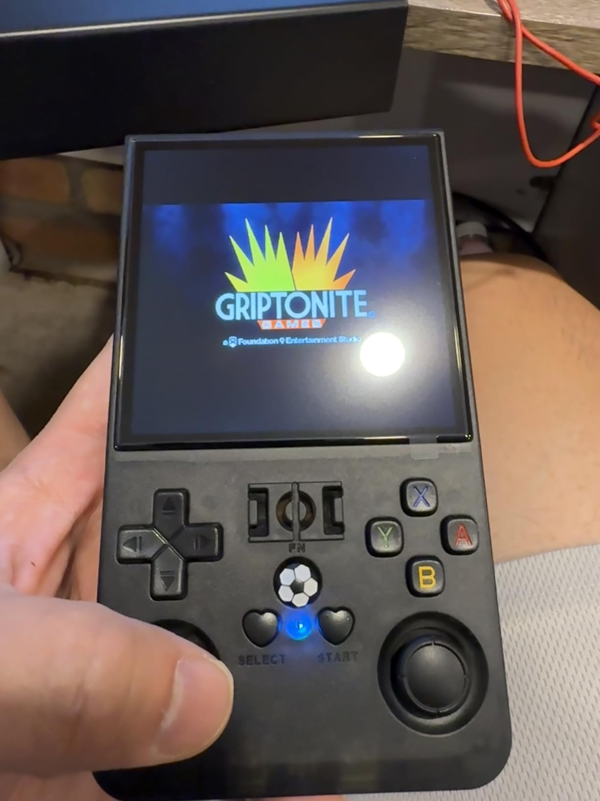 R36MAX Retro Handheld Game Console with 4.0