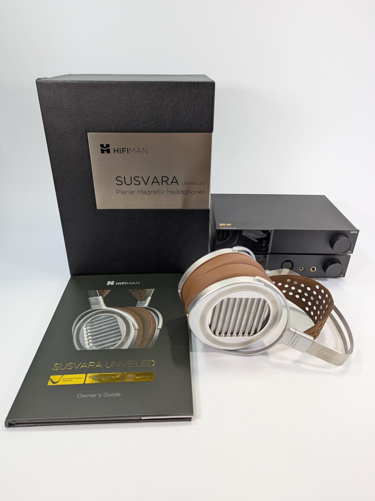 TOPPING DX5 II Hi-Res DAC & Headphone Amp Combo – Dual ES9039Q2M, X-Hybrid Amp, 10-Band PEQ, LDAC Bluetooth 5.1, 4.4mm Balanced & 6.35mm Headphone Output, Preamp Mode, 12V Trigger (White) - Customer Photo 4