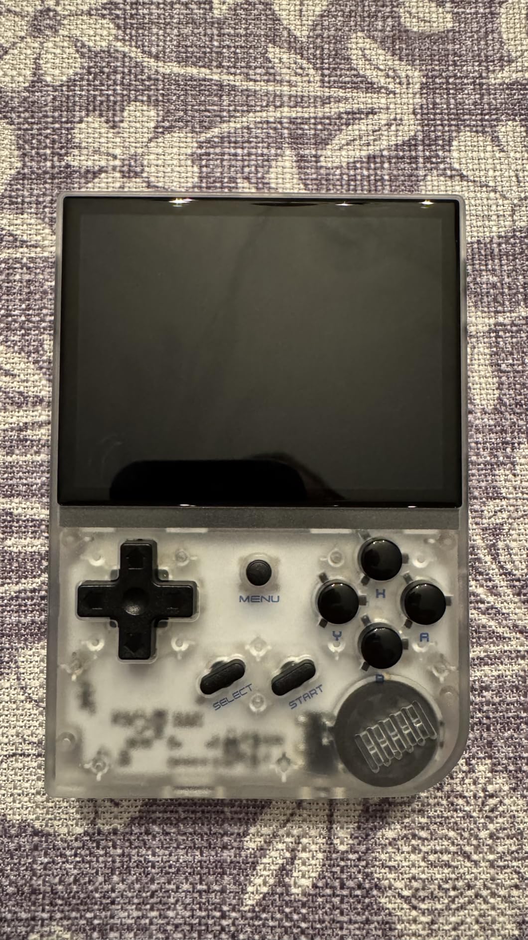 RG35XX 2024 Retro Gaming Consoles with 64GB Card rg35xx Handheld Game Console 3.5 inch IPS Screen Linux System Classic Emulator Hand Held Gaming Console Support HD TV Output Purple - Customer Photo 2
