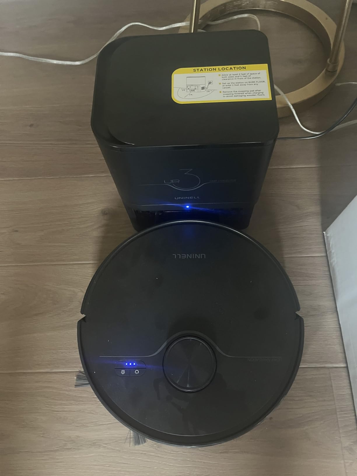 Robot Vacuum and Mop Combo,Lidar Navigation Robotic Vacuum Cleaner with 3.5L Self Emptying Station,5000Pa Vacuum Robot,180mins Runtime,No-Go&No-Mop Zones,App/Alexa/Remote Control,UR3 Customer Review Robot Vacuum and Mop Combo,Lidar Navigation Robotic Vacuum Cleaner with 3.5L Self Emptying Station,5000Pa Vacuum Robot,180mins Runtime,No-Go&No-Mop Zones,App/Alexa/Remote Control,UR3 - Customer Photo 2