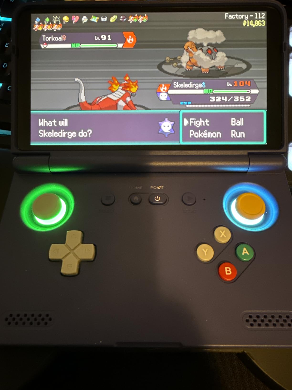 Retroid Pocket Flip 2 Retro Game Console, 5.5