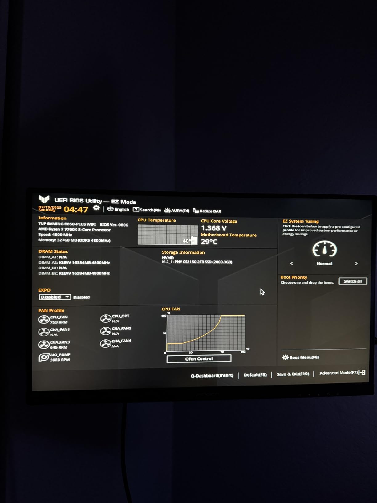 MICRO CENTER AMD Ryzen 7 7700X CPU Processor Bundle with ASUS B650E MAX Gaming WiFi AM5 ATX Motherboard (DDR5, PCIe 5.0, 3X M.2, Wi-Fi 6E) - Customer Photo 3