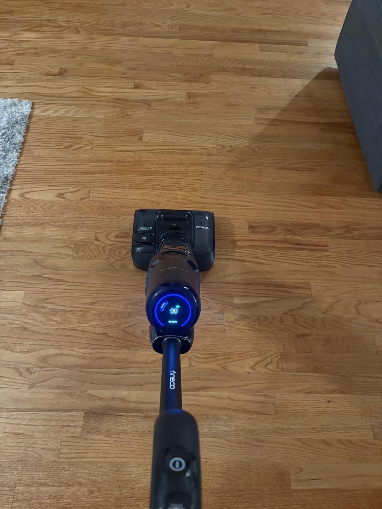 Tineco Floor One S7 Stretch Steam Cordless Wet Dry Vacuum Steam Mop All-in-One, 320℉ HyperSteam, 180° Lay-Flat, Anti-Tangle Design, FlashDry Self-Cleaning, Up to 80 Min Runtime - Customer Photo 2